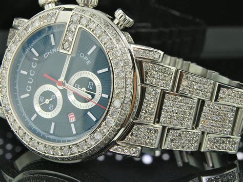 iced out smartwatch gucci|luxury gucci watches.